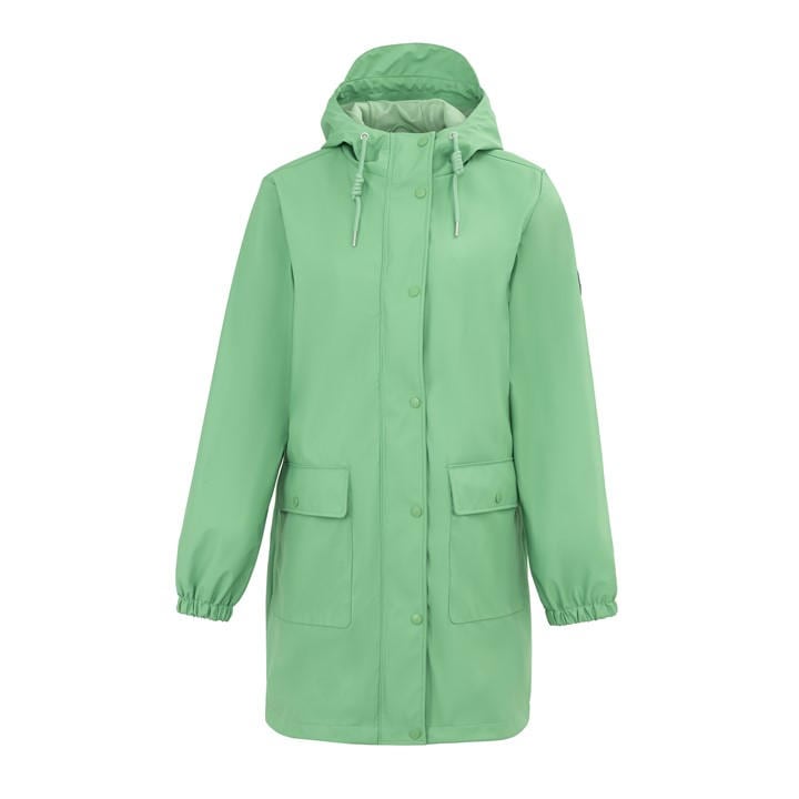 Gelert Women's Green Coast Reversible Long Sleeve Waterproof Jacket in Size 10, Sports Direct