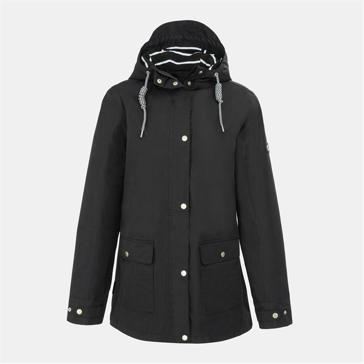 Gelert Women's Black Coast Waterproof Jacket in Size 18, Sports Direct