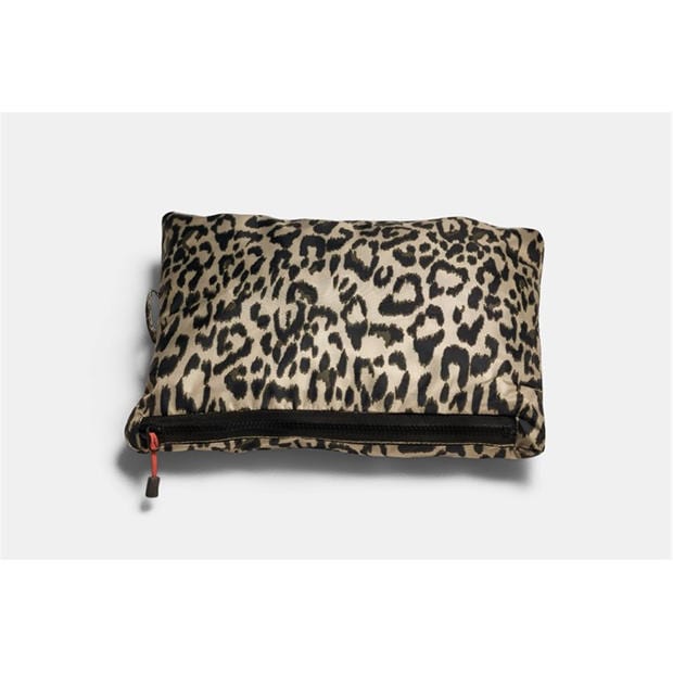 Leopard Print - Gelert - Womens Packaway Hooded Packable Waterproof Jacket