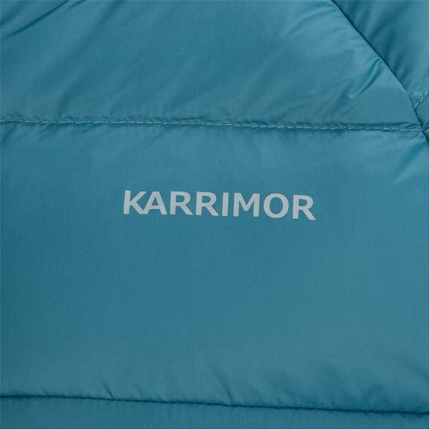 Teal - Karrimor - Women's Base Camp Wind Resistant Duck Down DWR Hip Length Down Jacket