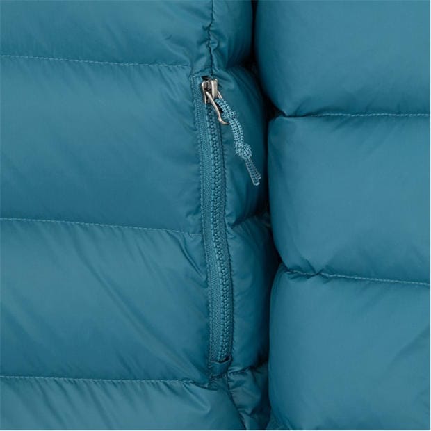 Teal - Karrimor - Women's Base Camp Wind Resistant Duck Down DWR Hip Length Down Jacket