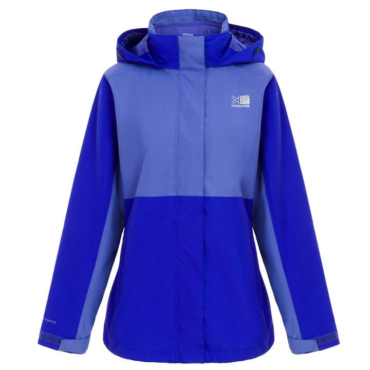 Karrimor Women's Blue Weathertite Waterproof 3-In-1 Jacket in Size 10, Sports Direct