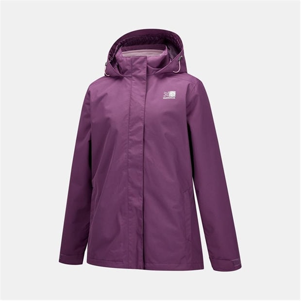 Purple - Karrimor - Womens WeatherTite Waterproof 3-in-1 Jacket