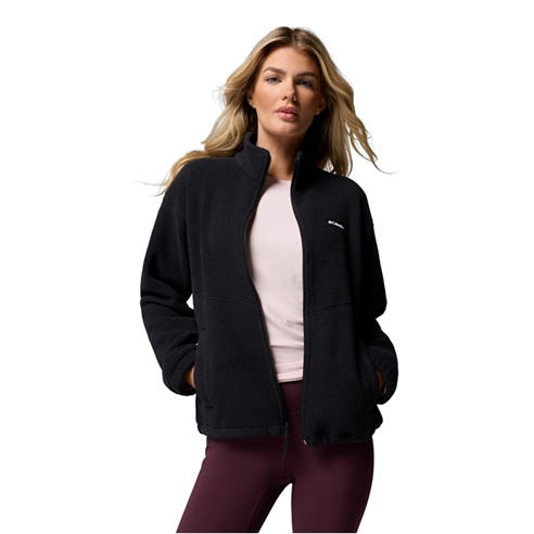 Columbia - Women's Timber Full-Zip Funnel-Neck Fleece Top