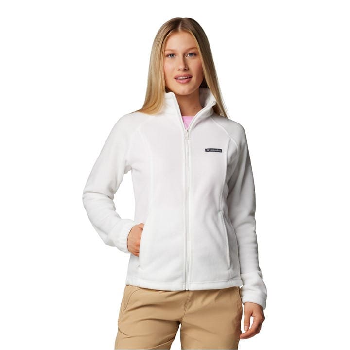 Columbia Women's White Benton Springs™ Full Zip in Size 12, Sports Direct