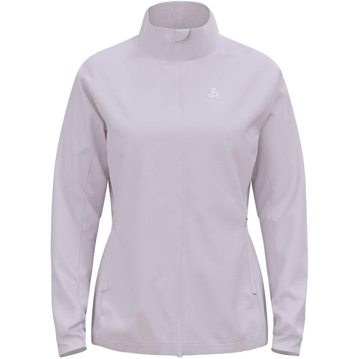 Odlo Women's Purple Brensholmen Windproof Water-Repellent Long Sleeve Softshell Jacket in Size 8, Sports Direct