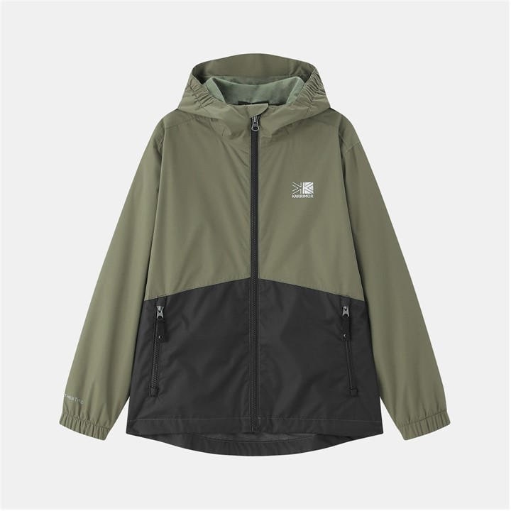 Karrimor Boys Black Kids Sierra Hooded Waterproof Jacket in Size 11 - 12 Years, Sports Direct
