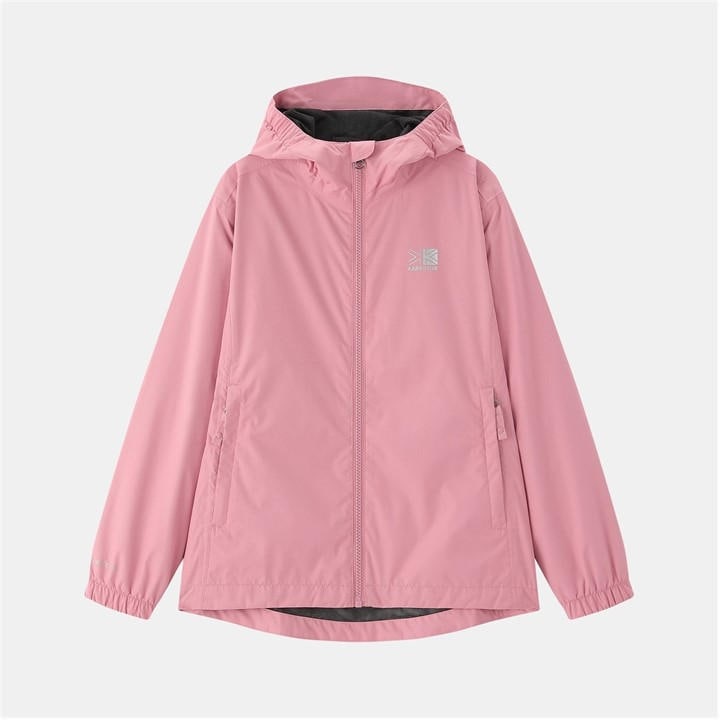 Karrimor Boys Pink Kids Sierra Hooded Waterproof Jacket in Size 11 - 12 Years, Sports Direct