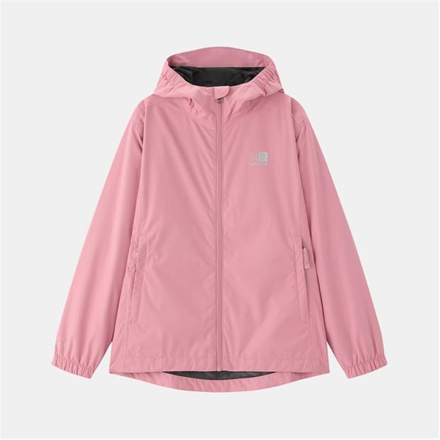 Rose - Karrimor - Kids Sierra Hooded Waterproof Jacket