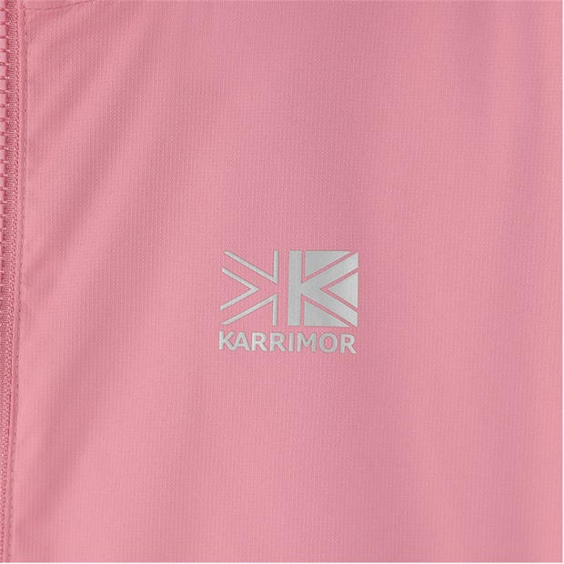 Rose - Karrimor - Kids Sierra Hooded Waterproof Jacket