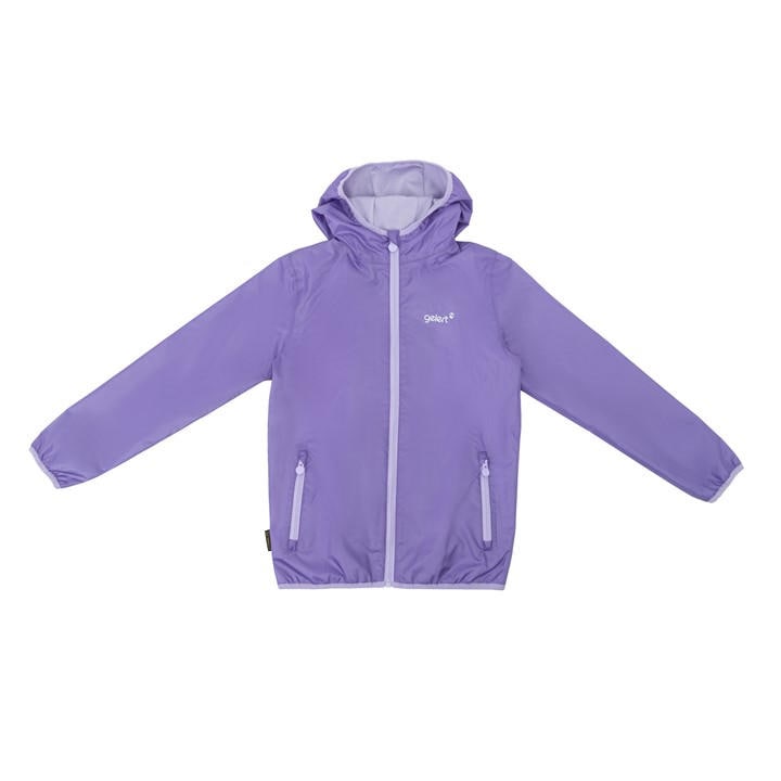 Gelert  Kids Purple ' Dursley Reversible Waterproof Long Sleeve Waterproof Jacket in Size 13 Years, Sports Direct