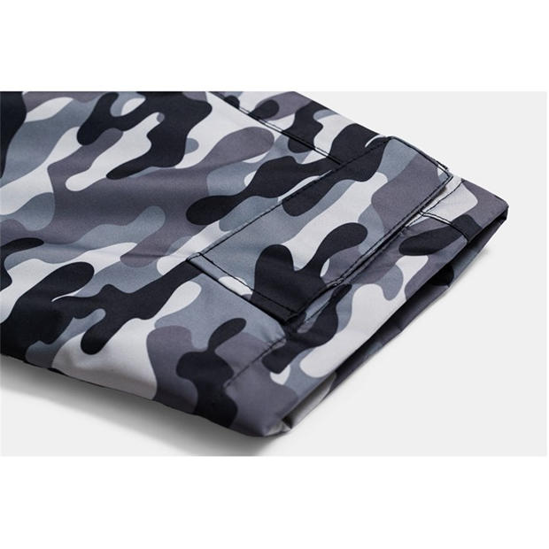 Camo - Gul - Unisex Kids Gelert Waterproof Fleece Lined Long Sleeve Oversized Fit Insulated Robe