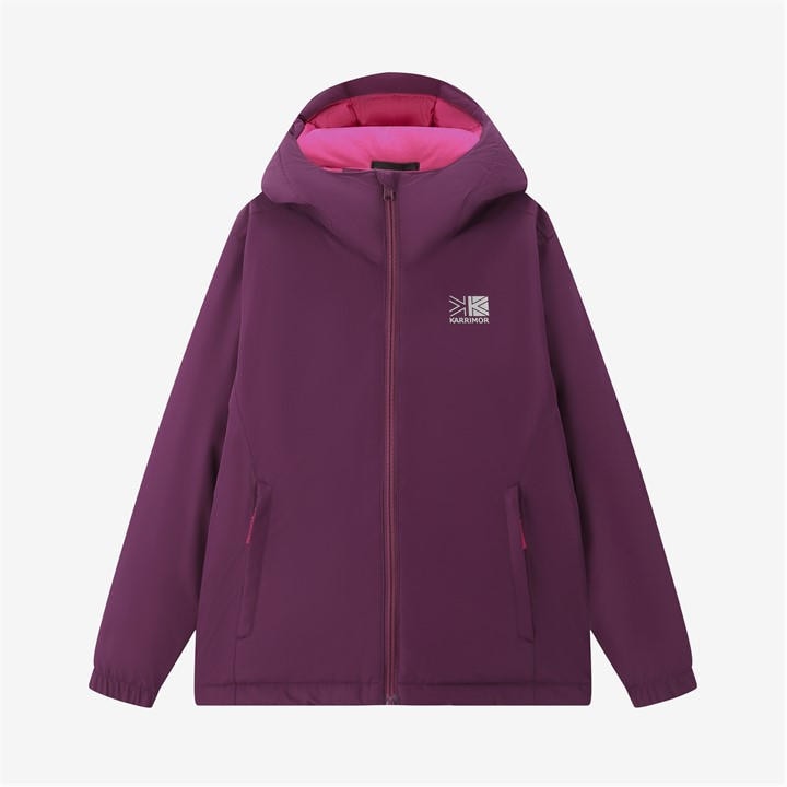 Karrimor  Kids Purple Sierra Waterproof Thermolite Insulated Puffer Jacket in Size 13 - 14 Years, Sports Direct
