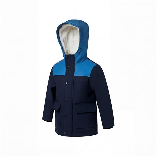 Navy - Gelert - Unisex Kids PU  Long Sleeve Raincoat