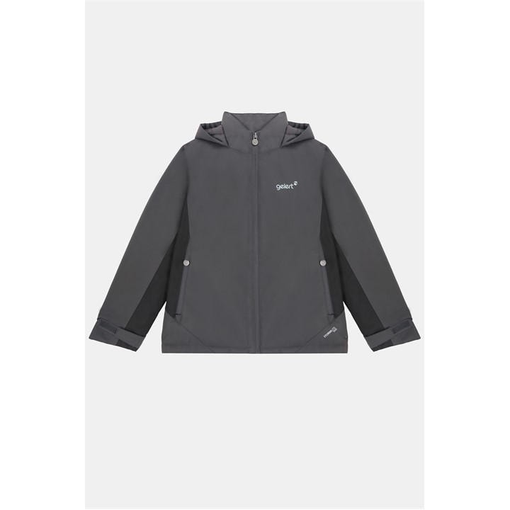 Gelert Boys Black  Kids Horizon Waterproof Jacket in Size 13 - 14 Years, Sports Direct