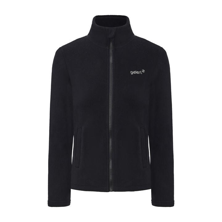 Gelert Boys Black Ottawa Full Zip Fleece Jacket  in Size 11 - 12 Years, Sports Direct