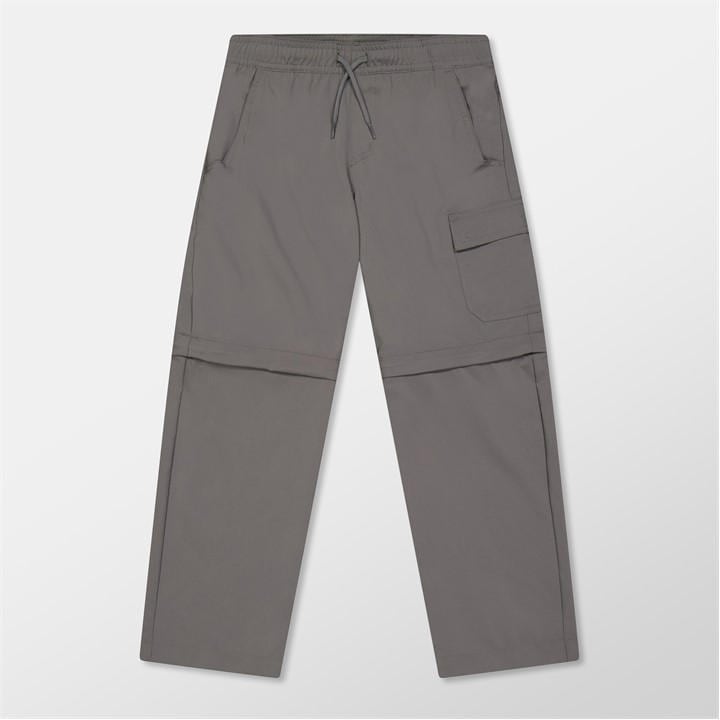 Columbia Boys Grey Silver Ridge Convertible Trousers  in Size 13 - 14 Years, Sports Direct