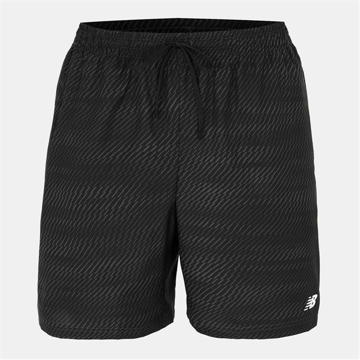 New Balance Men's Black Performance Running Shorts in Size M, Sports Direct