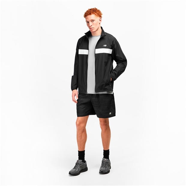 Black Print - New Balance - Men's Performance Running Shorts