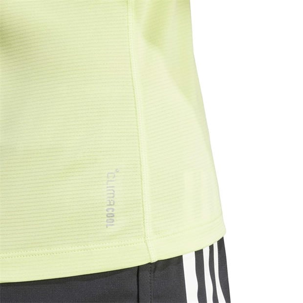 Pulse Lime - adidas - Women's Long Sleeve Performance Running Top