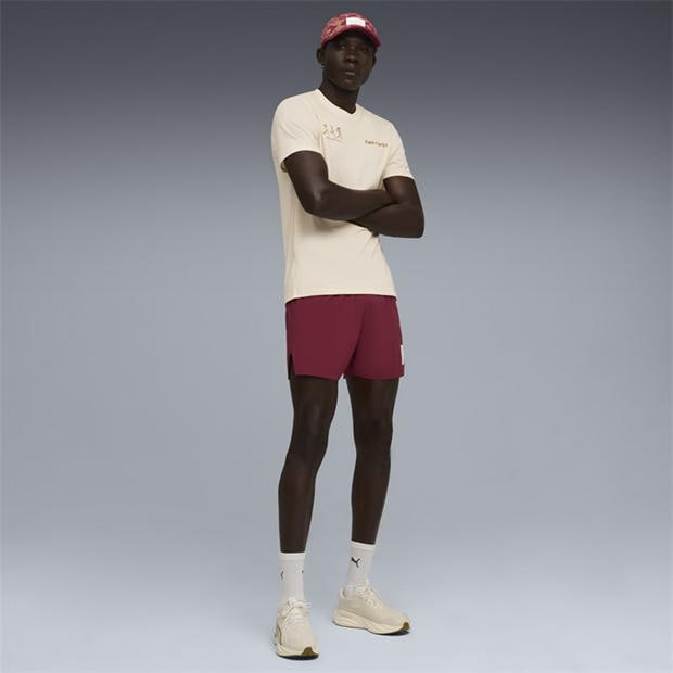 Team Regal Red - Puma - Men's X Saysky Run Short Performance Running Shorts