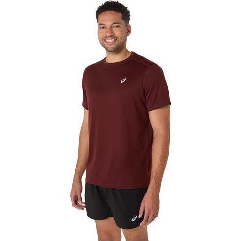Asics - Silver Short Sleeve Top Mens