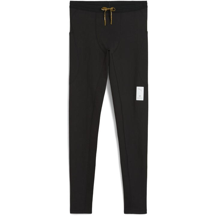 Puma Men's Black X Saysky Fleece Performance Running Tights in Size M, Sports Direct