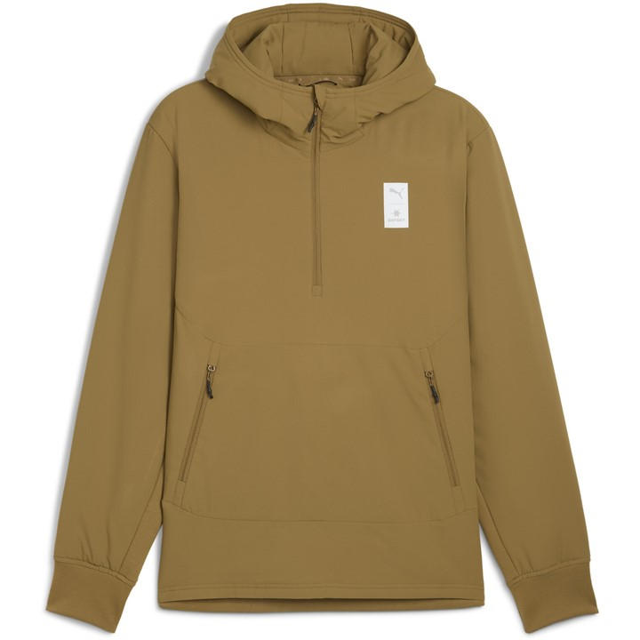 Puma Men' Brown X Saysky Anorak Jacket Performance Running in Size S, Sports Direct