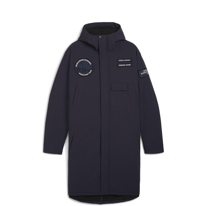 Puma Men's Blue X Saysky Team Performance Running Jacket in Size L, Sports Direct