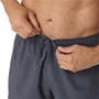 CARRIER GREY - Asics - Silver 5In Short Mens