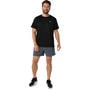 CARRIER GREY - Asics - Silver 5In Short Mens