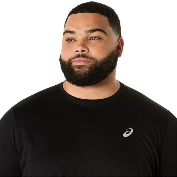 Black - Asics - Asics Core Ls Top Running Mens