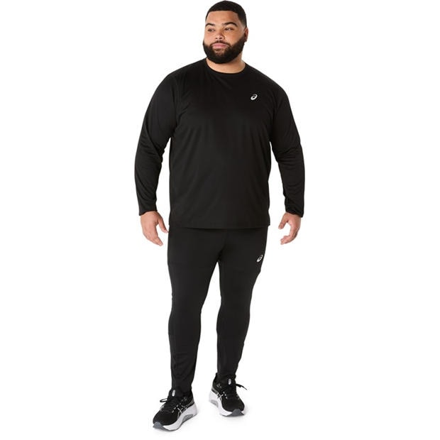 Black - Asics - Asics Core Ls Top Running Mens