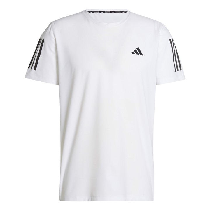 Adidas Men's White Otr B Tee Running Top in Size XL, Sports Direct