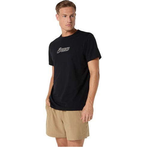 Asics - Men's Logo Tee Short Sleeve Performance Running Top