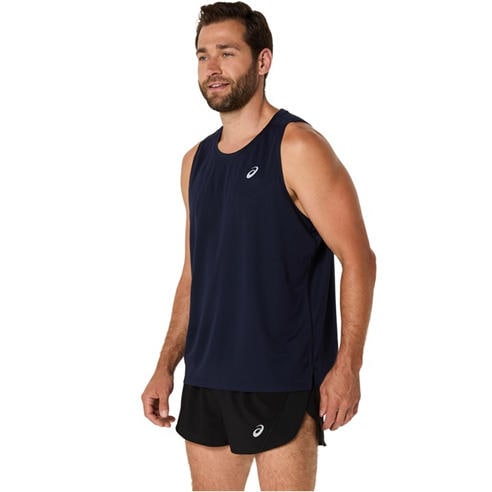 Asics - Silver Singlet Mens