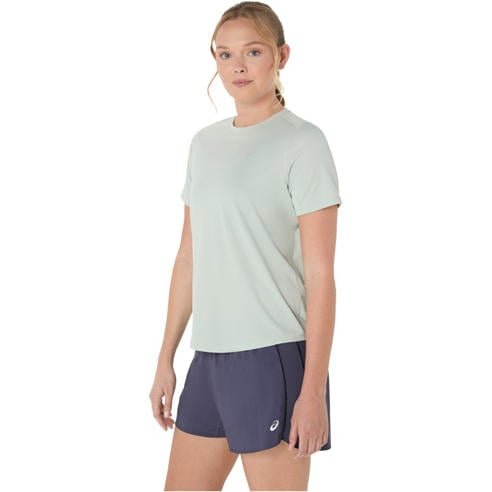 Asics - Silver Short Sleeve Tops Womens