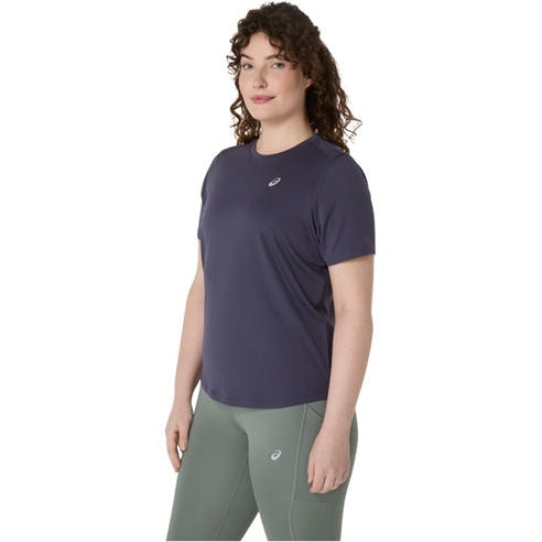 Asics - Silver Short Sleeve Tops Womens