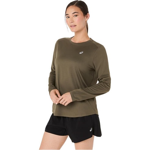 Asics - Silver Long Sleeve Top Womens