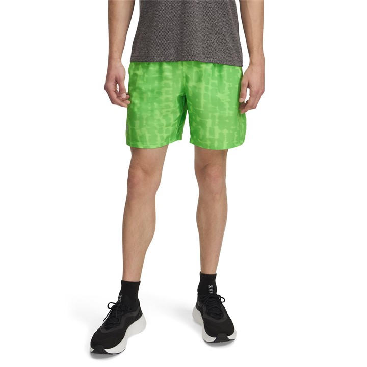 Under Armour Men's Green Performance Running Shorts in Size L, Sports Direct