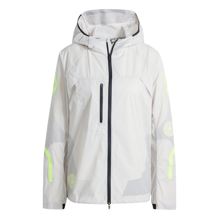 Adidas Women's Grey Performance Running Jacket in Size 2XS, Sports Direct