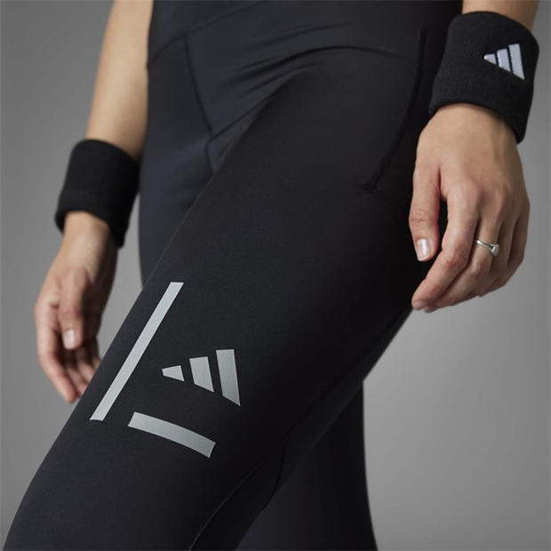 Black - adidas - adidas Ultimate Refl78 Running Tight Womens