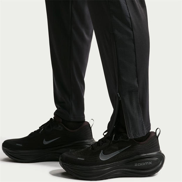 Black/Slvr RF - Nike - Men's Miler Knitted Performance Tracksuit Bottom