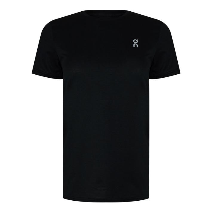 On Women's Black Ors Core T-Shirt in Size 8, Sports Direct