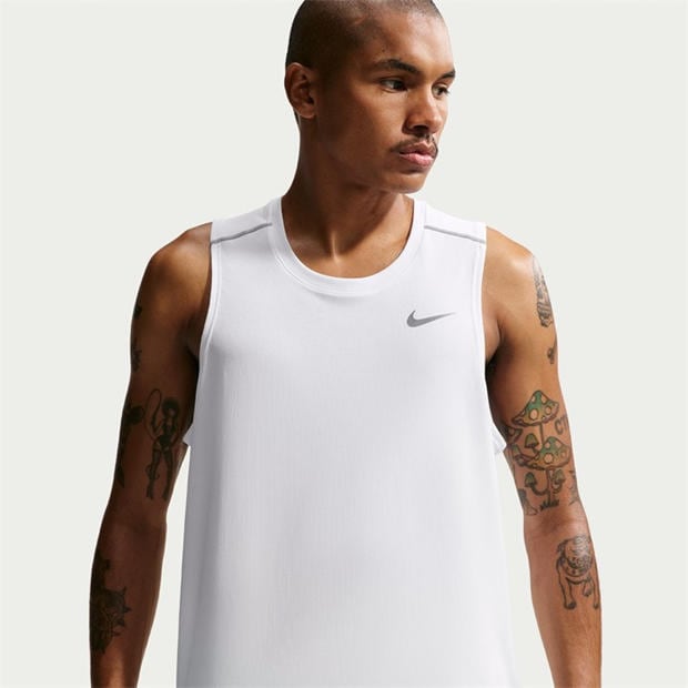 White - Nike - Men's Performance Running Vest