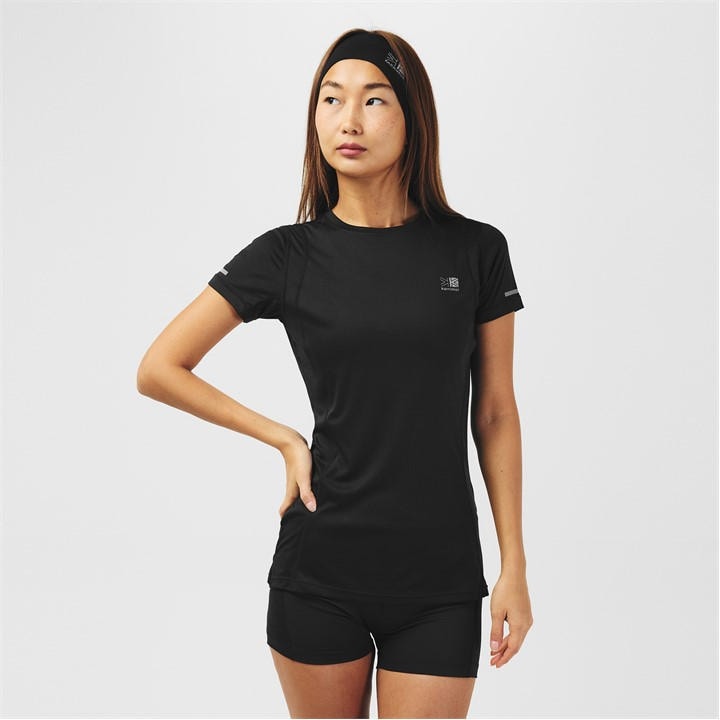Karrimor Women's Black Short Sleeve T Shirt in Size 8, Sports Direct