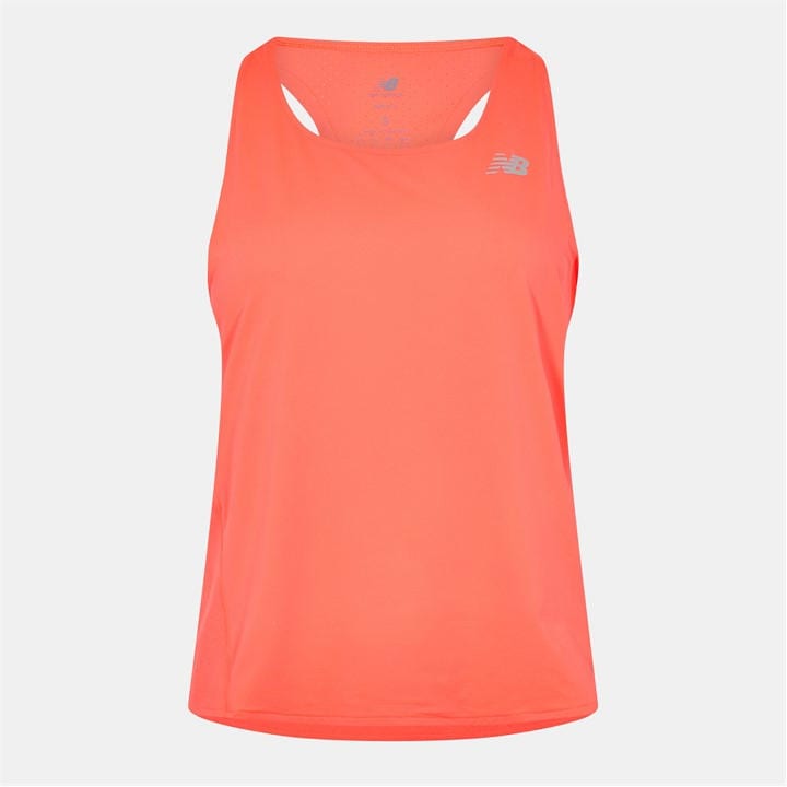 New Balance Women's Red Race Day Performance Running Vest in Size 12, Sports Direct