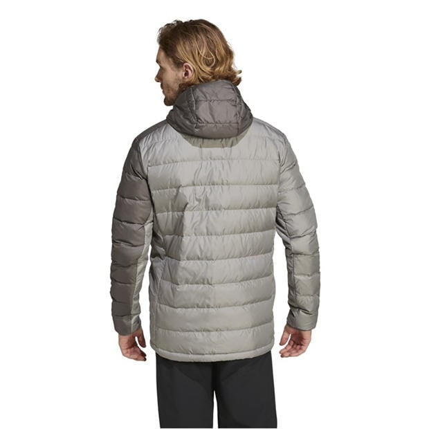 Ch Solid Grey - adidas - Mt Down Ho J Running Jacket Mens