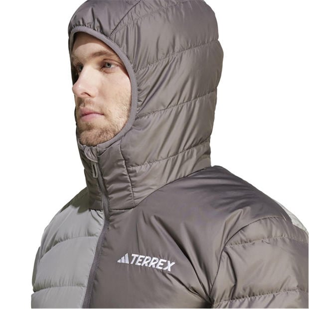 Ch Solid Grey - adidas - Mt Down Ho J Running Jacket Mens