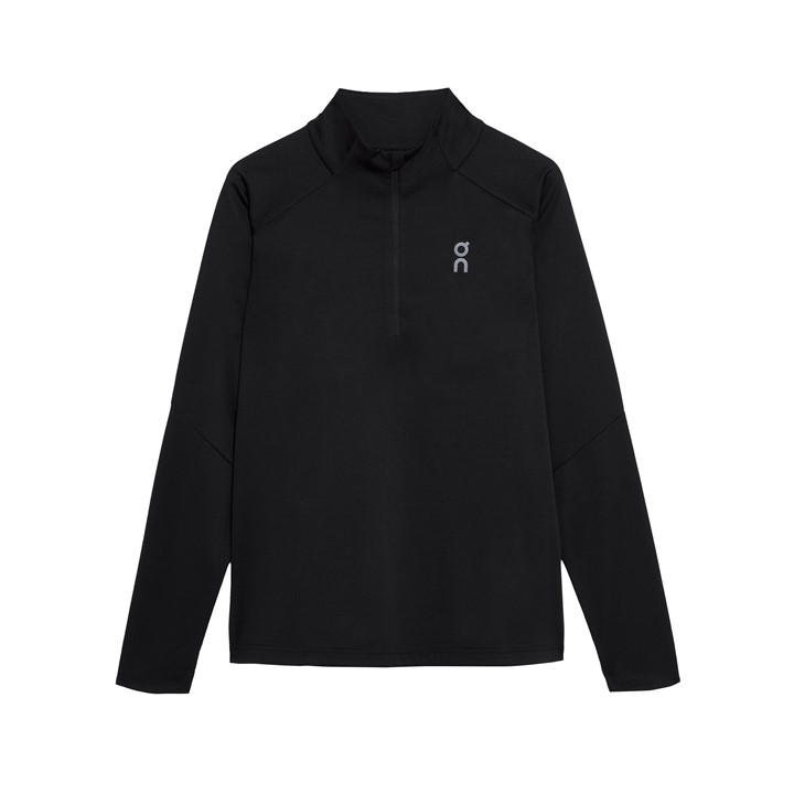 On Men's Black Climate Short Sleeve Performance Running Top in Size M, Sports Direct